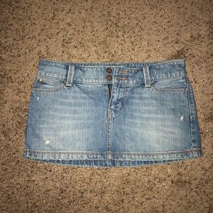 Hollister Jean skirt